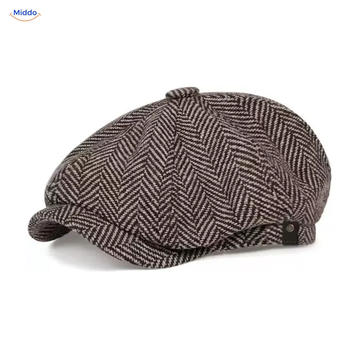 Flat Cap Eight-Panel Lightweight & Foldable