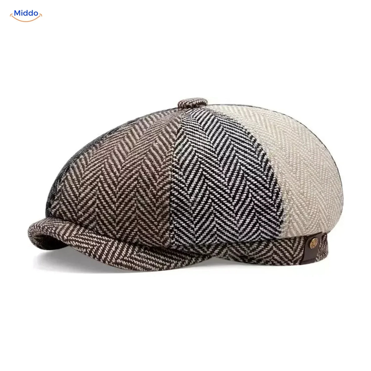 Flat Cap Eight-Panel Lightweight & Foldable