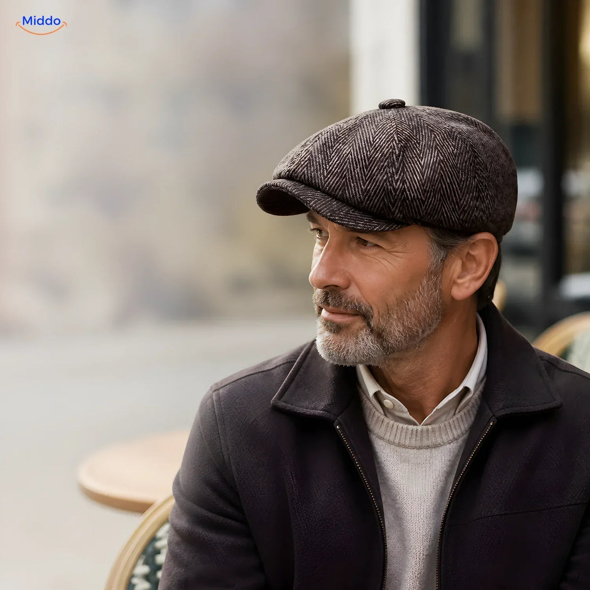 Flat Cap Eight-Panel Lightweight & Foldable