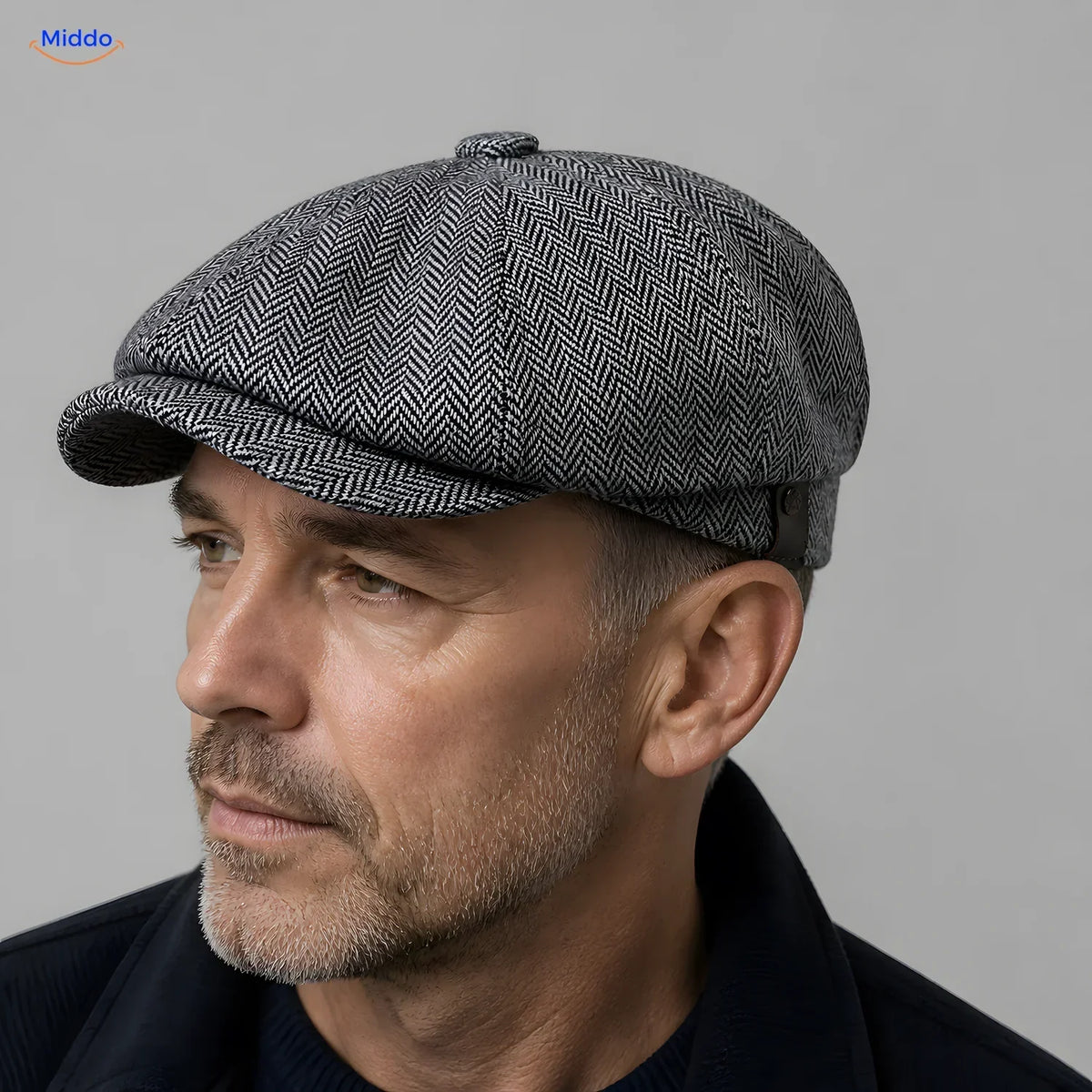Flat Cap Eight-Panel Lightweight & Foldable