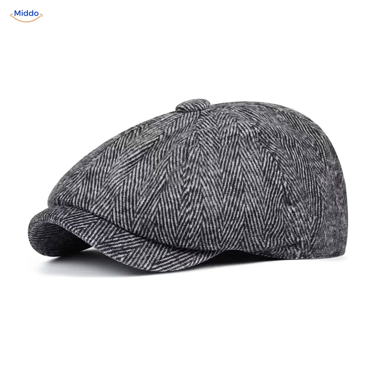 Flat Cap Eight-Panel Lightweight & Foldable