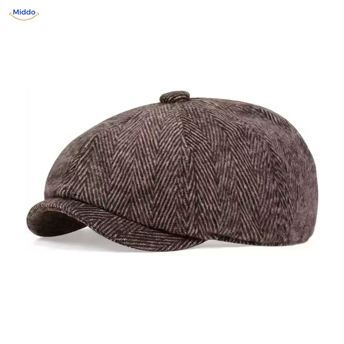 Flat Cap Eight-Panel Lightweight & Foldable