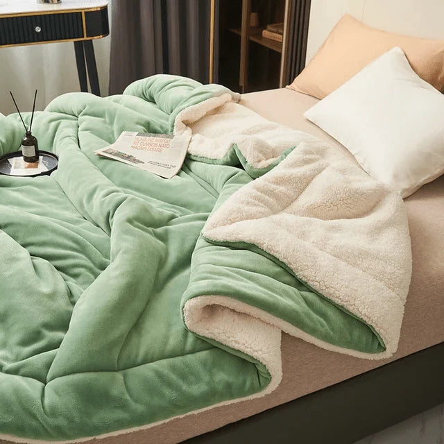 Fleece Blanket Flannel Soft Machine Washable Warmth