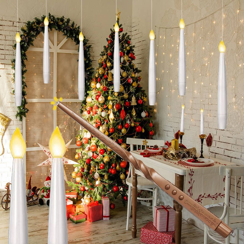 Floating Candles 20-Piece Flameless LED Remote & Timer