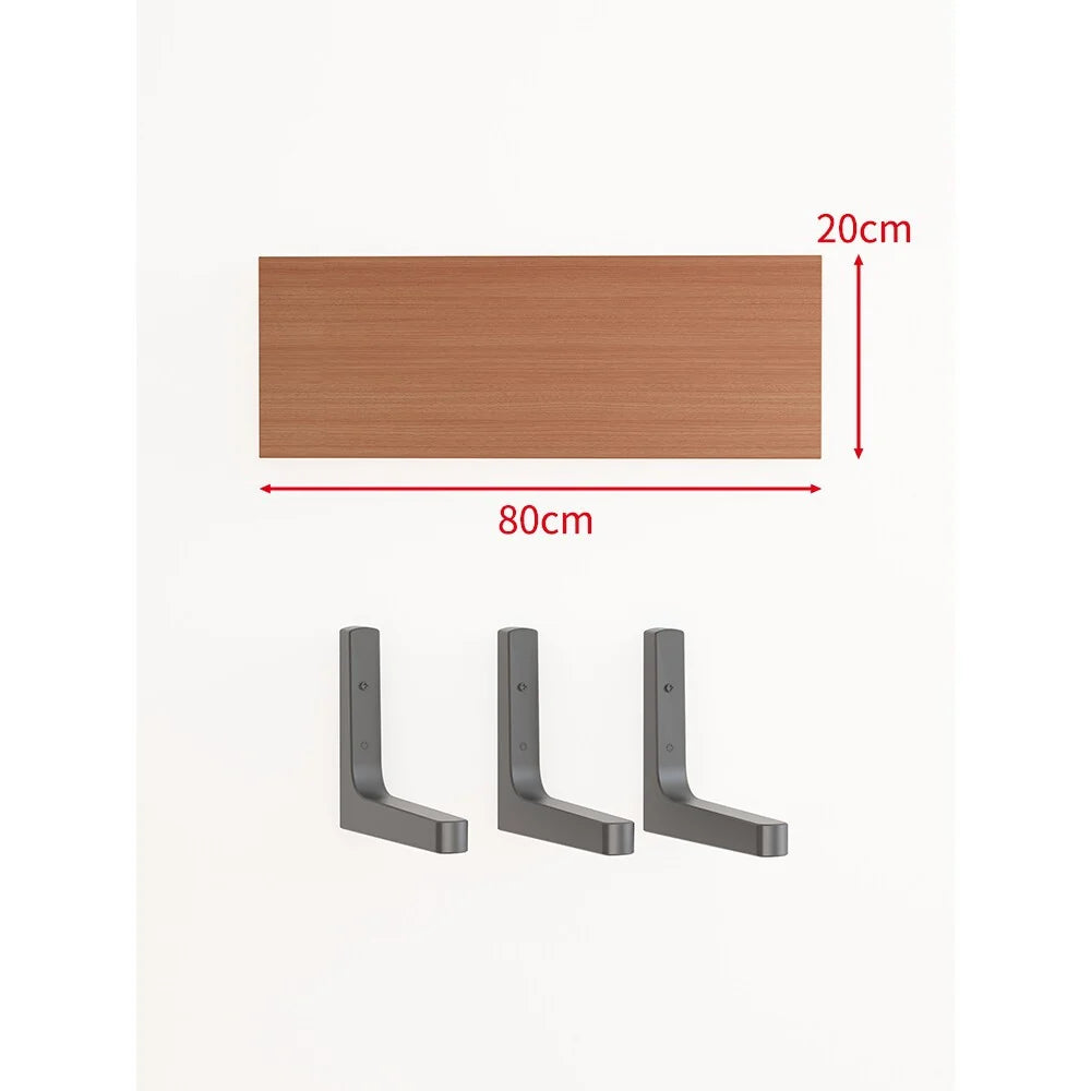 Floating Wall Shelf Slim Design Concealed Brackets