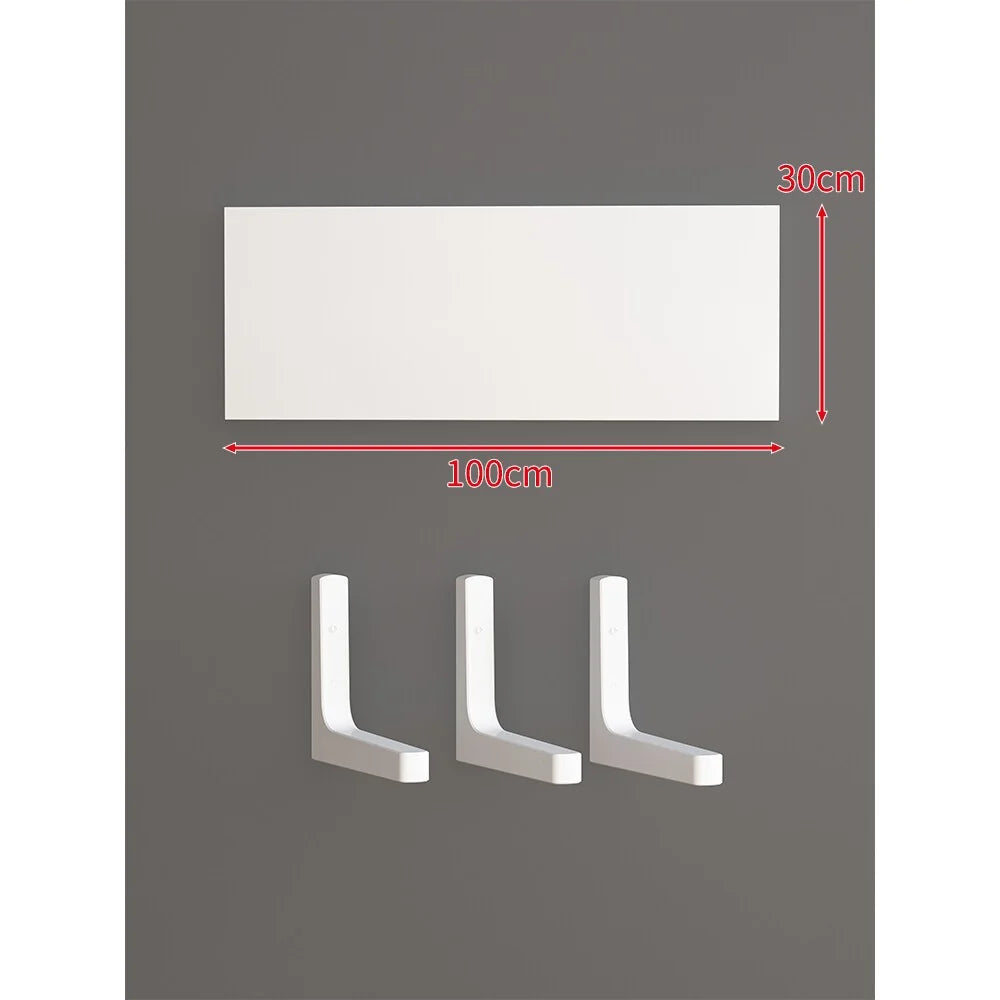 Floating Wall Shelf Slim Design Concealed Brackets