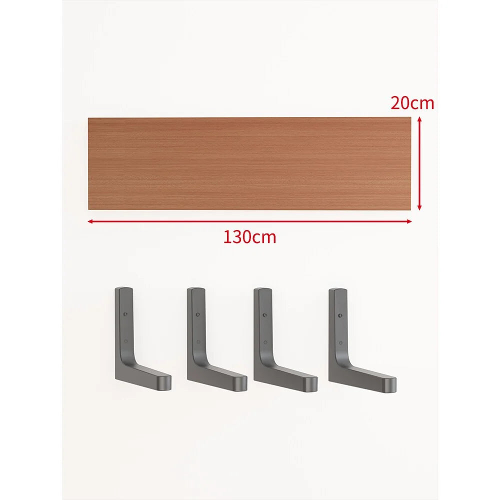 Floating Wall Shelf Slim Design Concealed Brackets