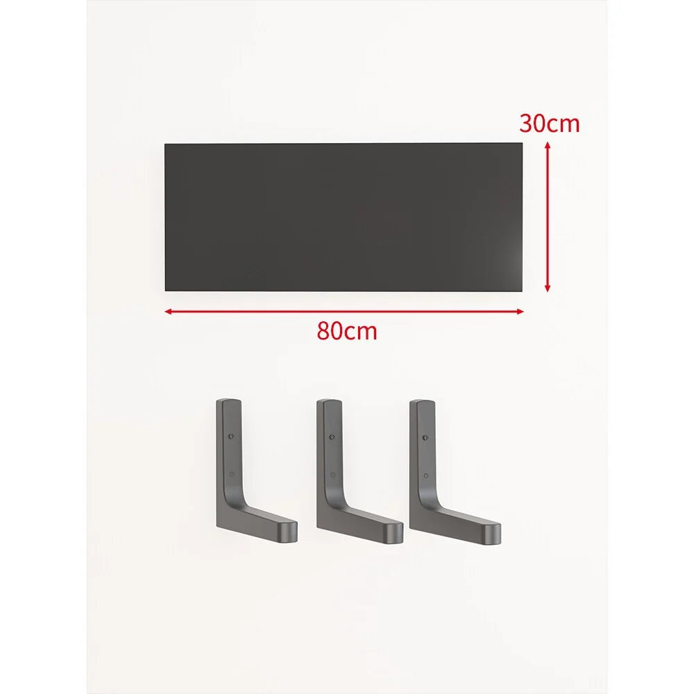 Floating Wall Shelf Slim Design Concealed Brackets