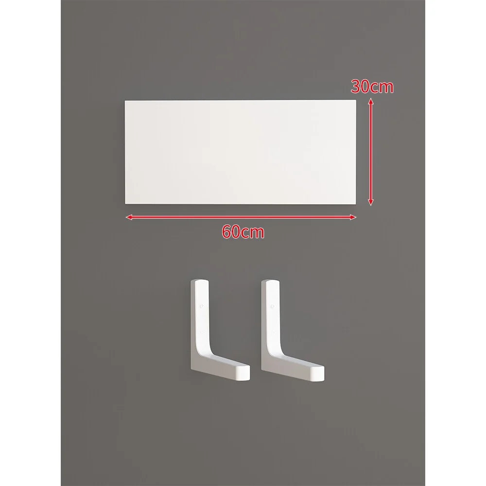 Floating Wall Shelf Slim Design Concealed Brackets