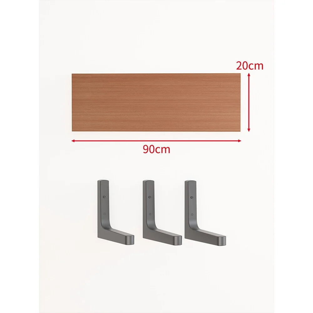 Floating Wall Shelf Slim Design Concealed Brackets