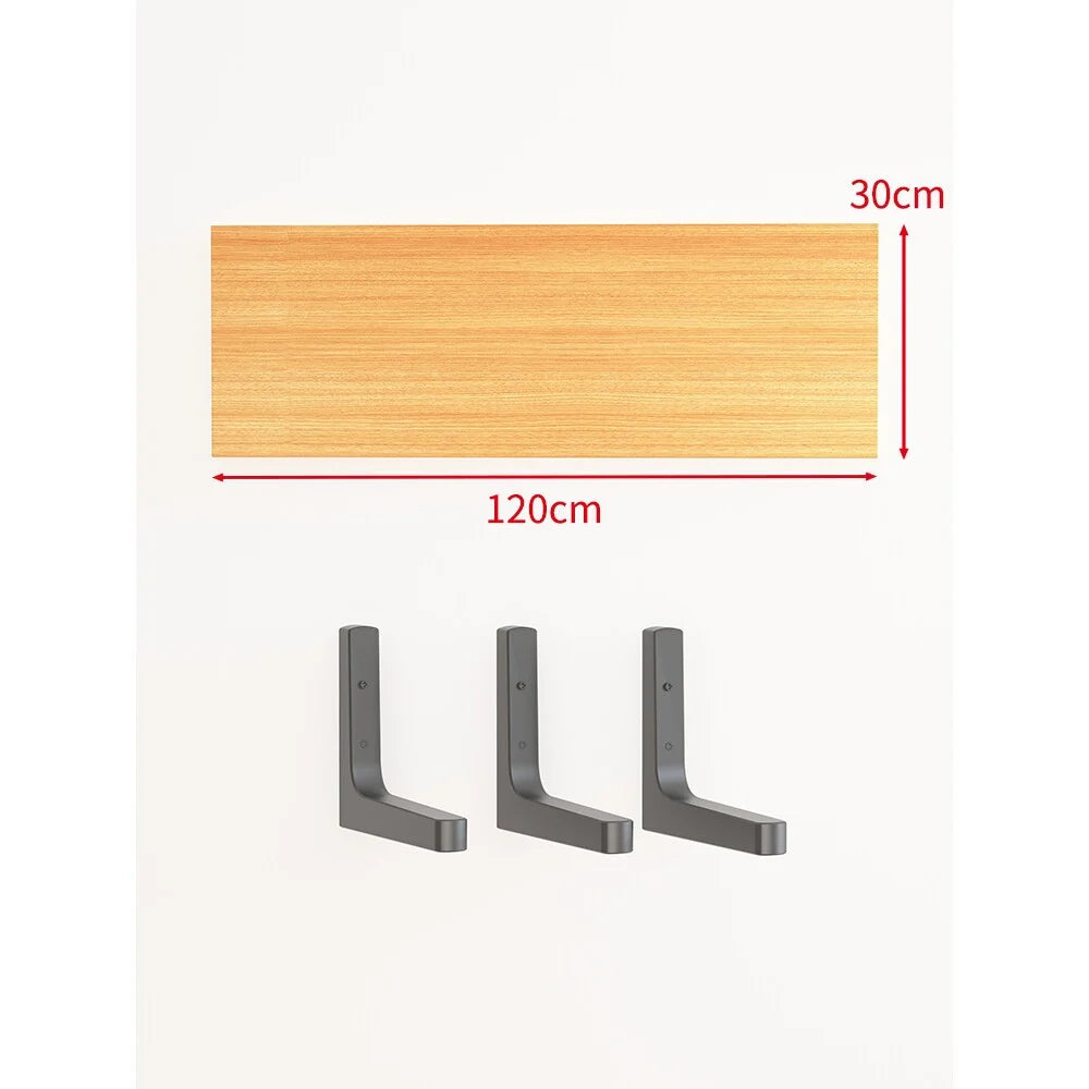 Floating Wall Shelf Slim Design Concealed Brackets
