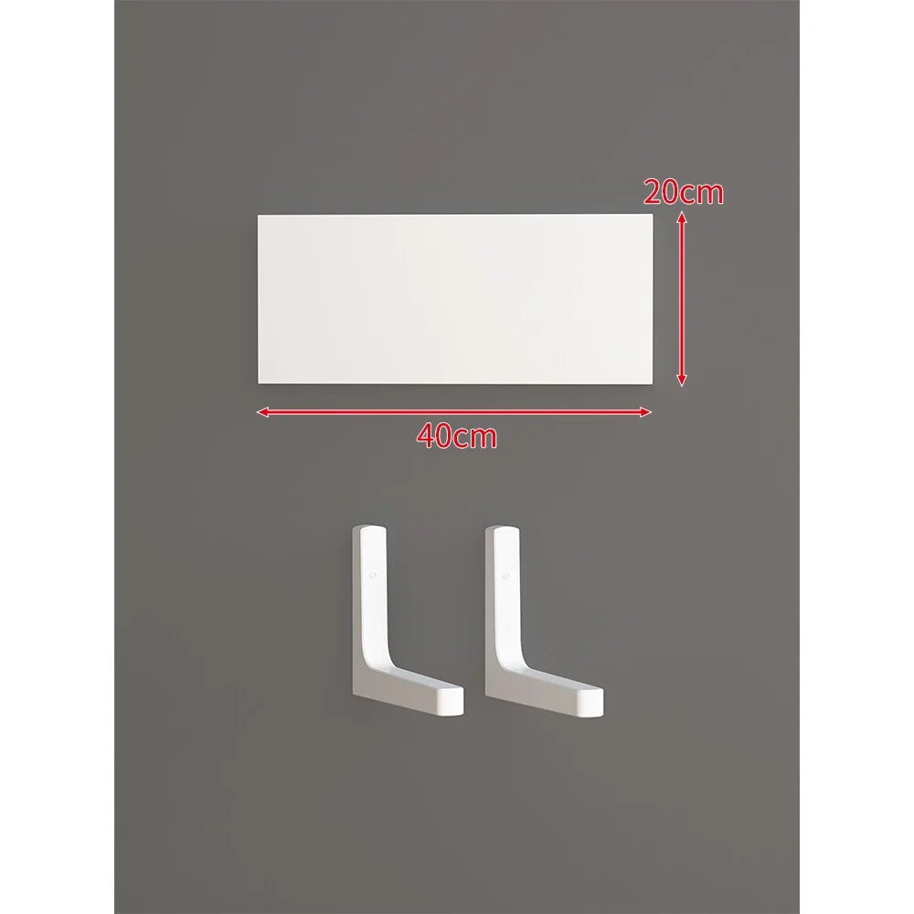 Floating Wall Shelf Slim Design Concealed Brackets