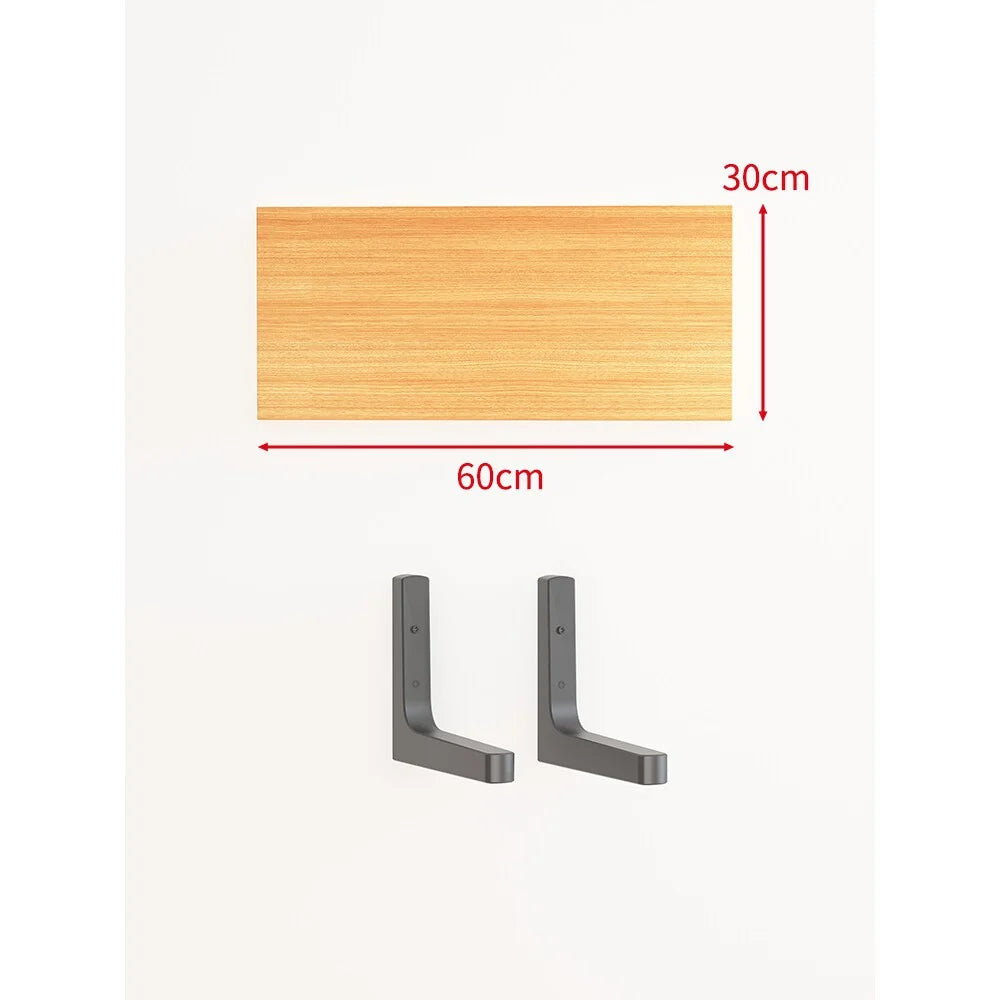 Floating Wall Shelf Slim Design Concealed Brackets