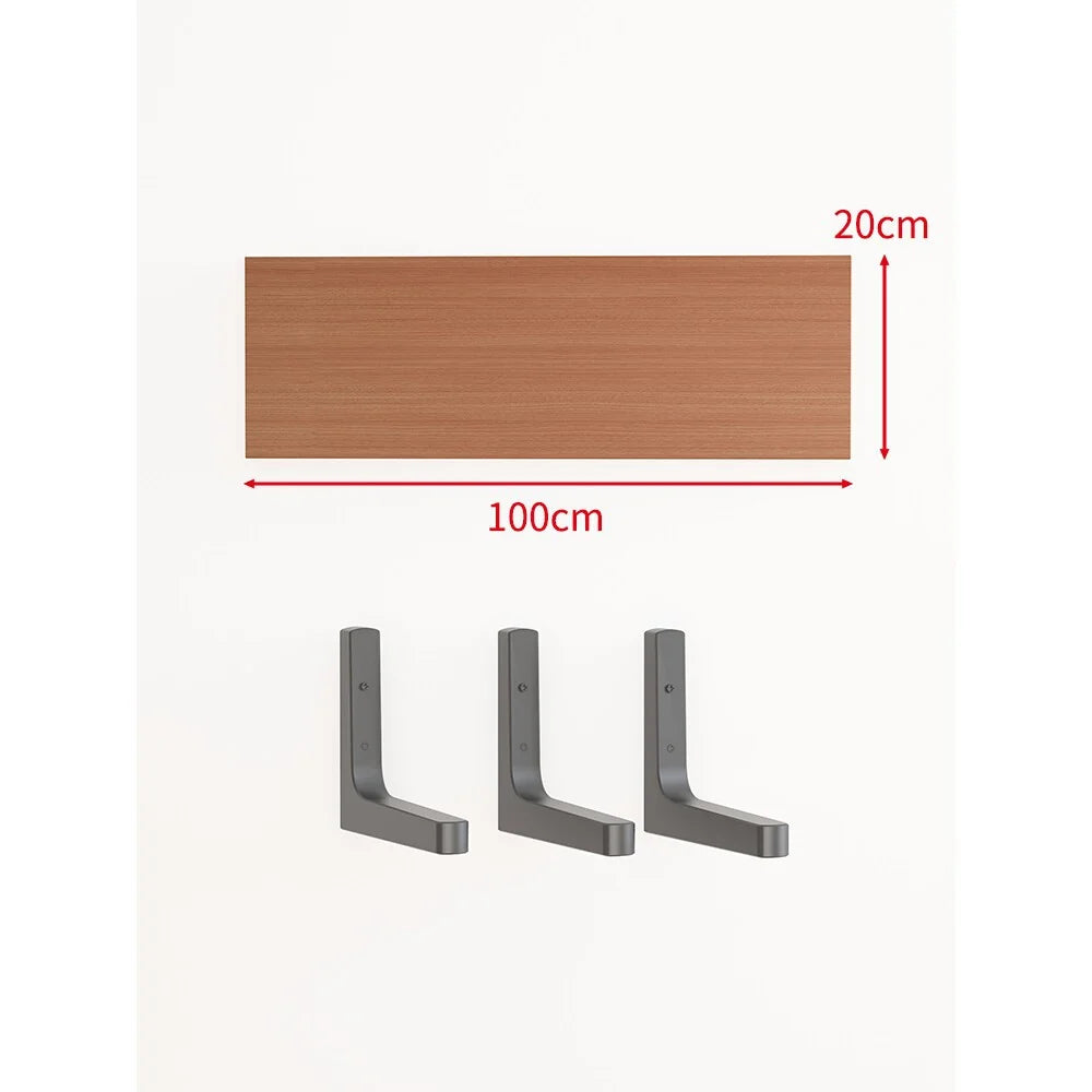 Floating Wall Shelf Slim Design Concealed Brackets