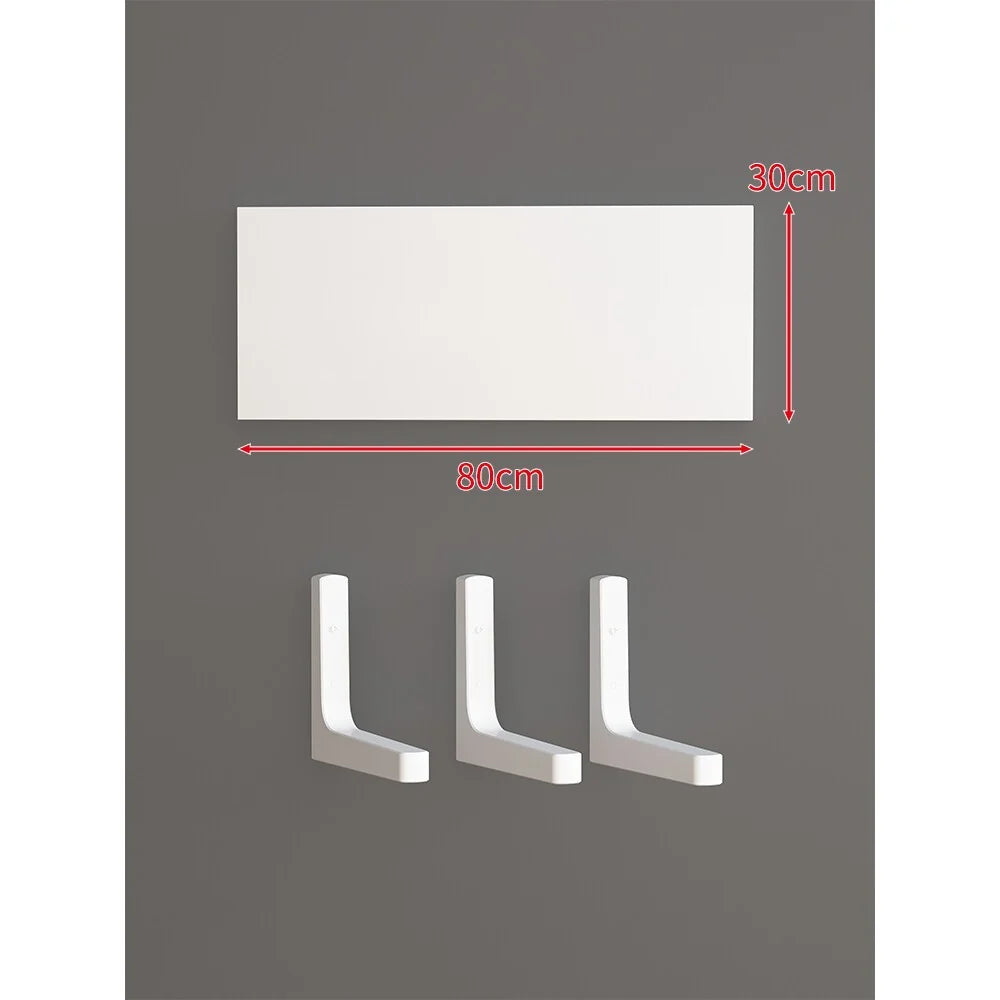 Floating Wall Shelf Slim Design Concealed Brackets