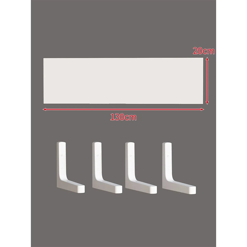 Floating Wall Shelf Slim Design Concealed Brackets
