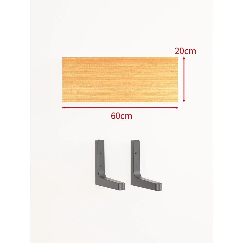 Floating Wall Shelf Slim Design Concealed Brackets