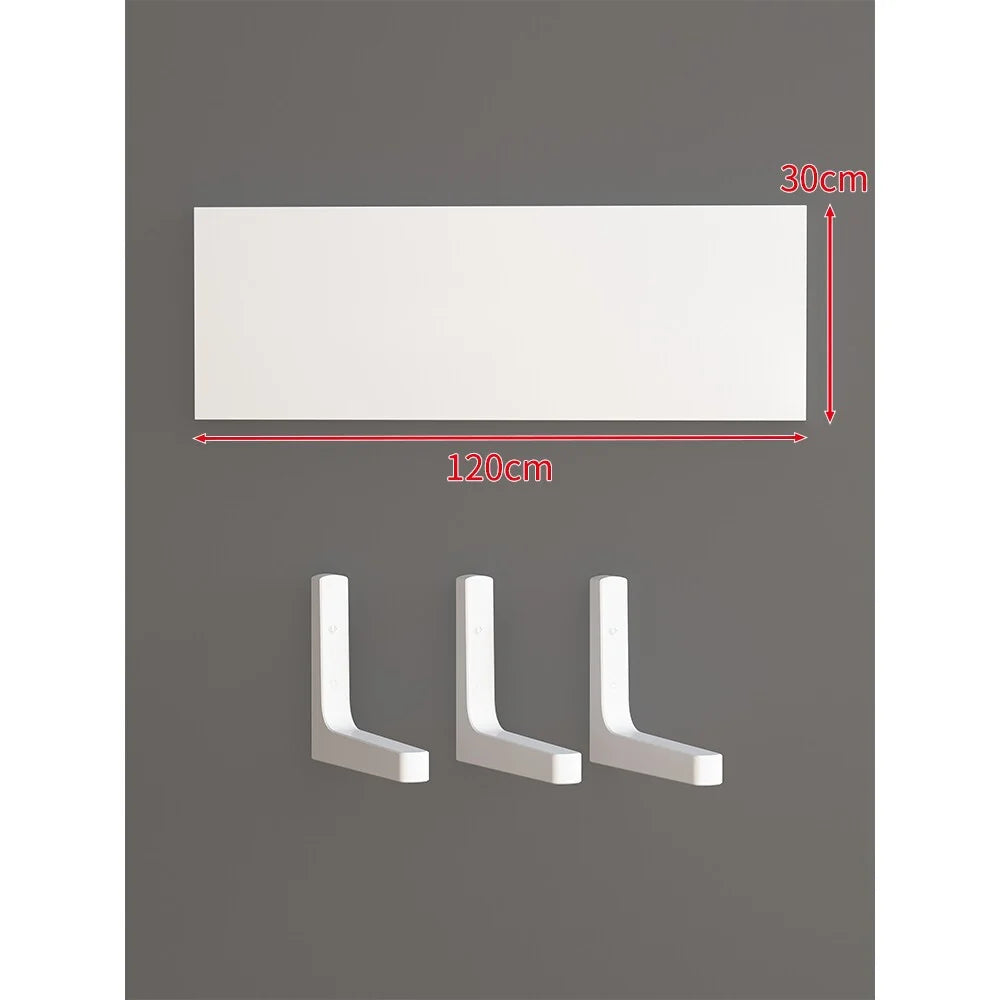 Floating Wall Shelf Slim Design Concealed Brackets