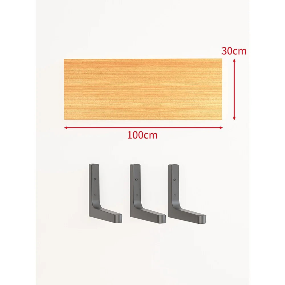 Floating Wall Shelf Slim Design Concealed Brackets