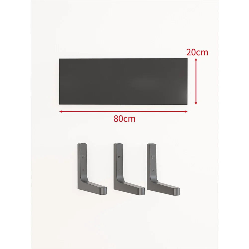 Floating Wall Shelf Slim Design Concealed Brackets