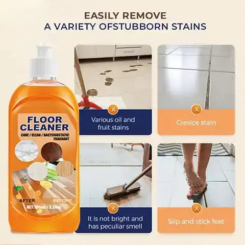 Floor Cleaner Plant-Based Concentrate Lemon Scent