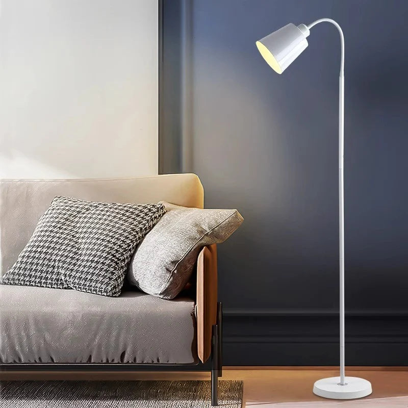 Floor Lamp Adjustable Height Flexible Arm LED Lighting