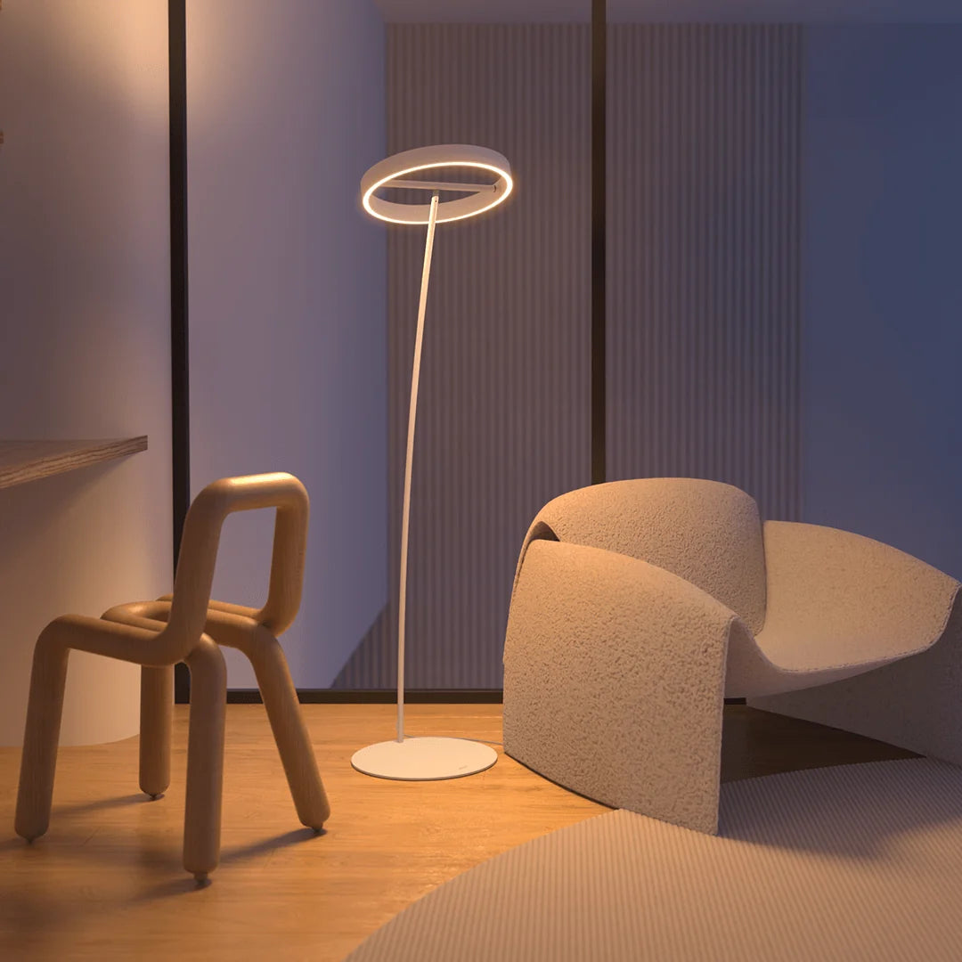Floor Lamp Remote Control Adjustable Color Temperature
