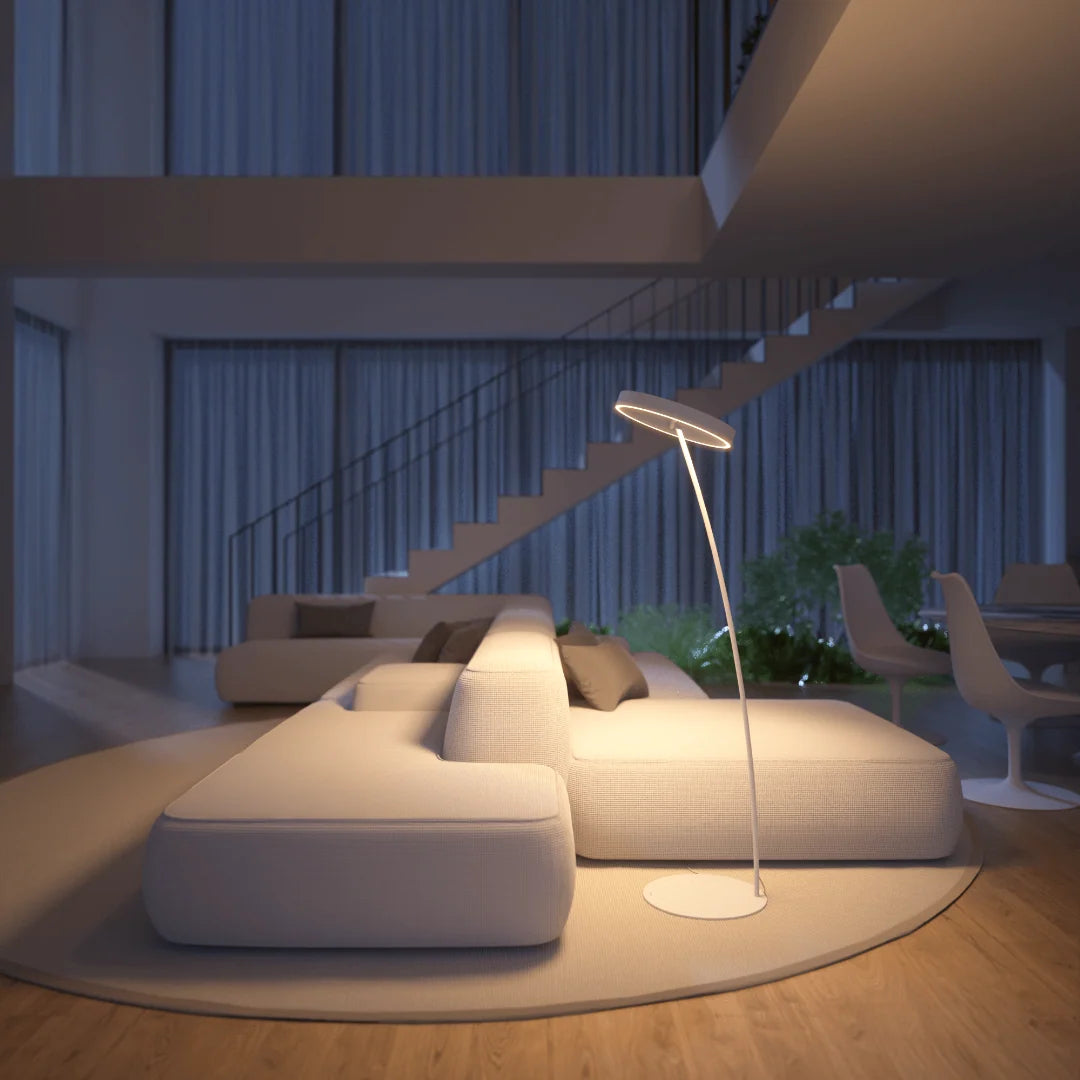 Floor Lamp Remote Control Adjustable Color Temperature