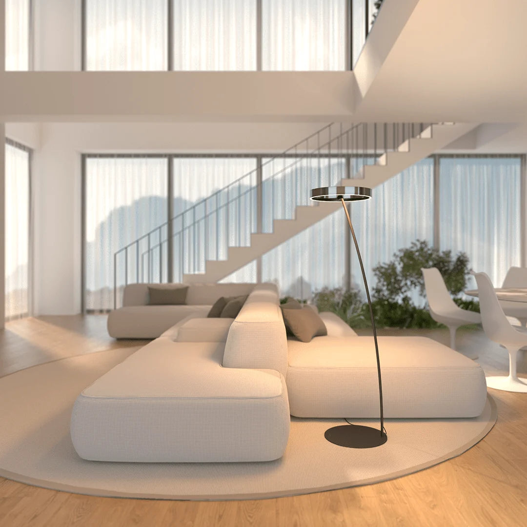 Floor Lamp Remote Control Adjustable Color Temperature