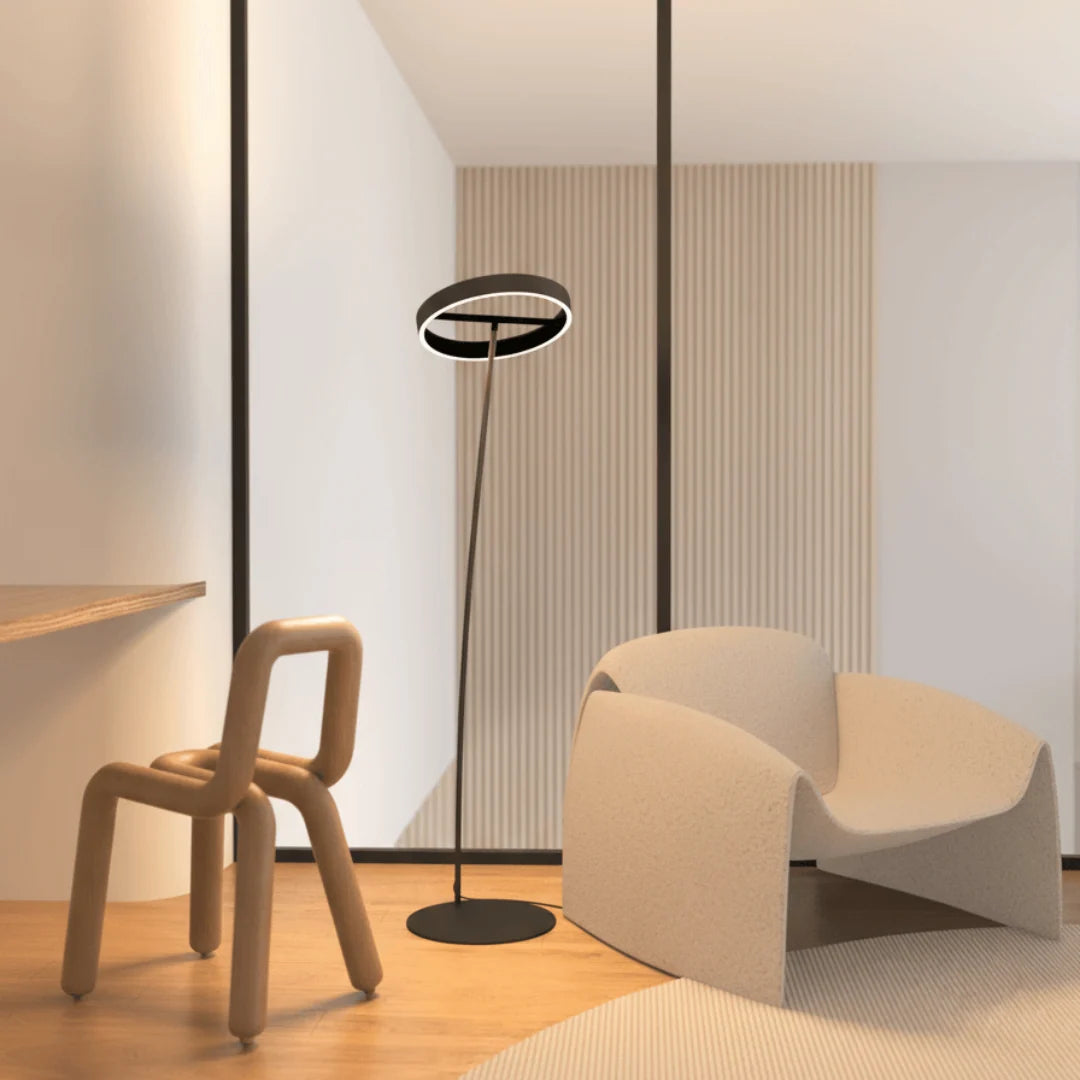 Floor Lamp Remote Control Adjustable Color Temperature
