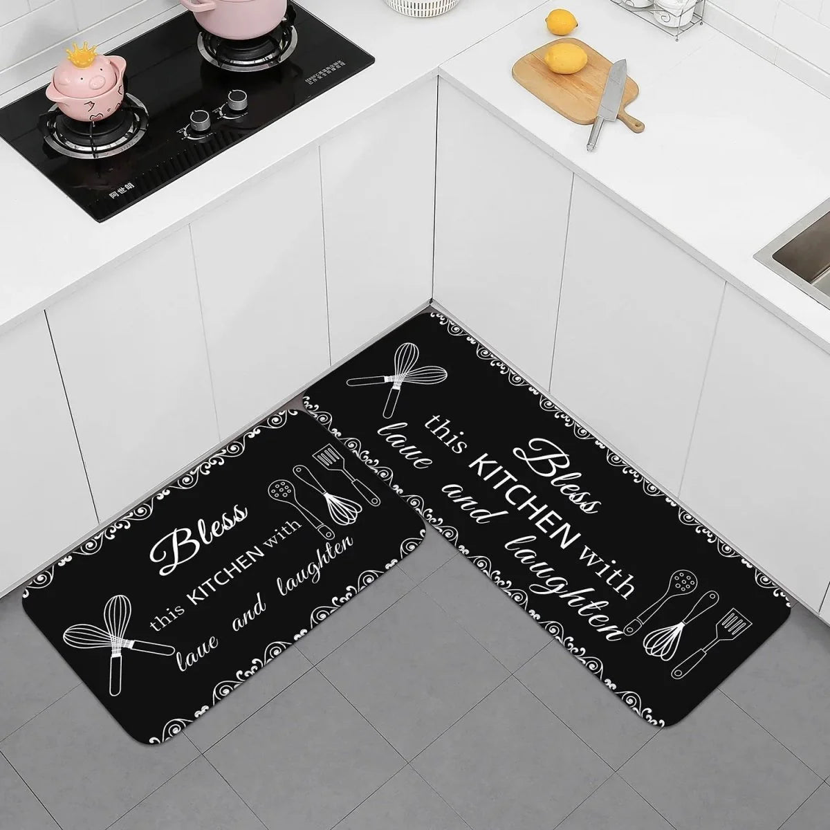 Floor Mat Diatomaceous Earth Water-Absorbent Quick-Drying Slip-Resistant