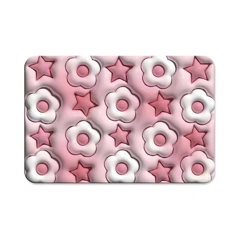 Floor Mat Microfiber Quick-Absorbent Non-Slip Backing
