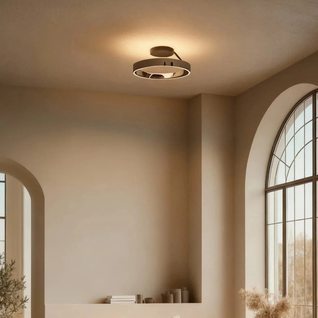 Flush Ceiling Light Integrated LED & Warm Light