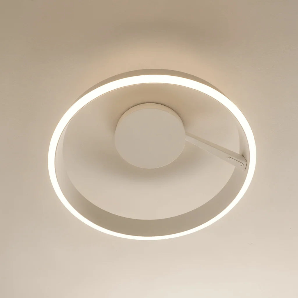 Flush Ceiling Light Integrated LED & Warm Light