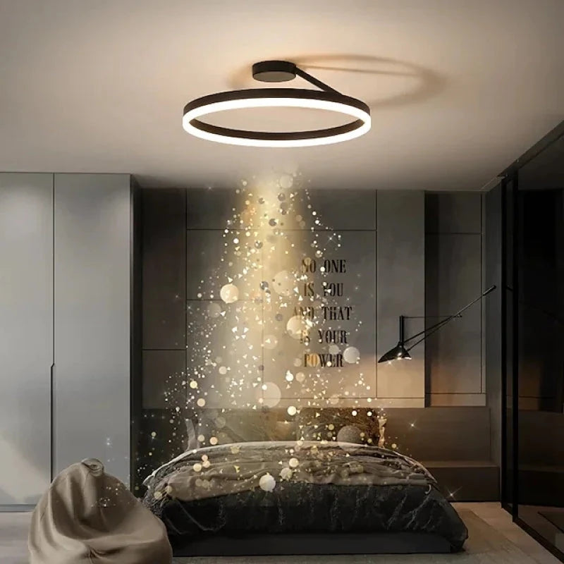 Flush Mount Ceiling Light Dimmable LED With Remote Control