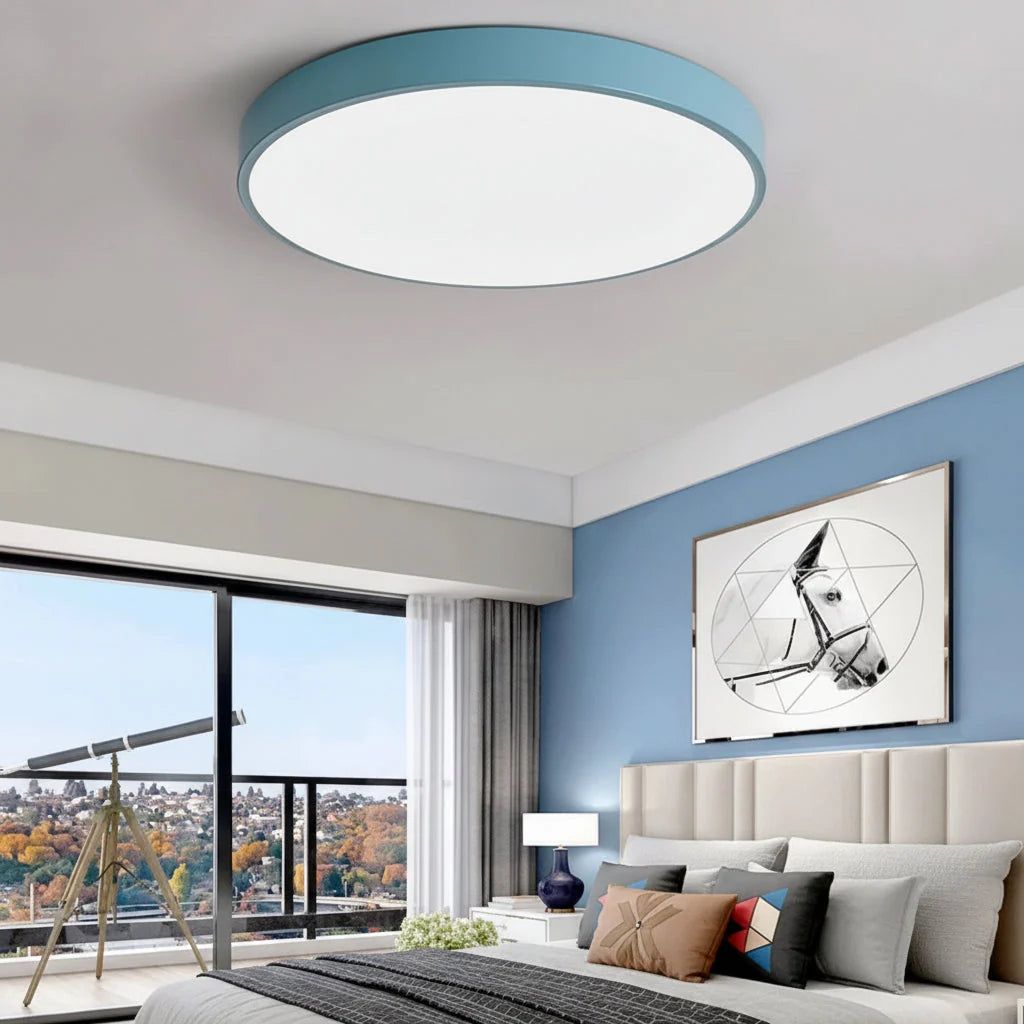 Flush Mount Ceiling Light Integrated LED Acrylic Diffuser
