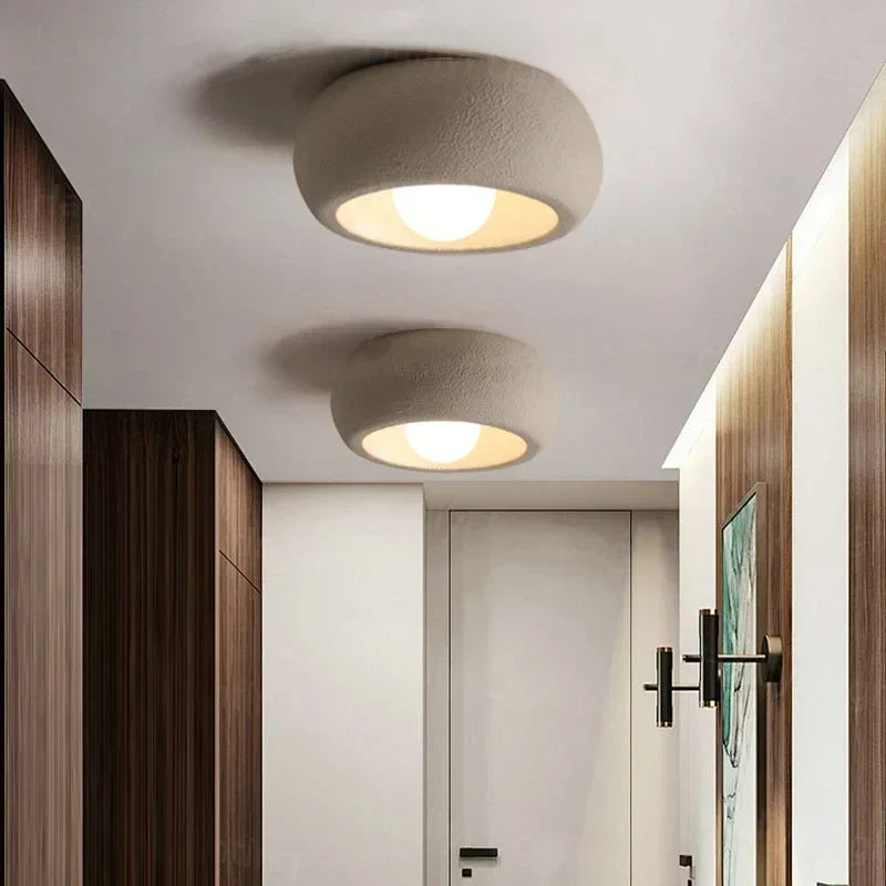 Flush-Mount Ceiling Light Integrated LED No Visible Fixings