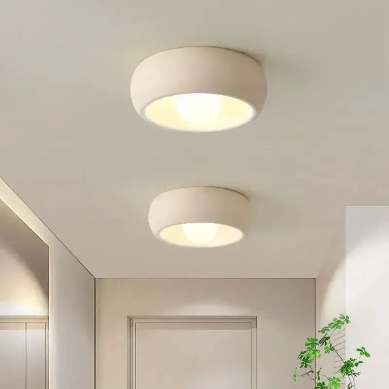 Flush-Mount Ceiling Light Integrated LED No Visible Fixings
