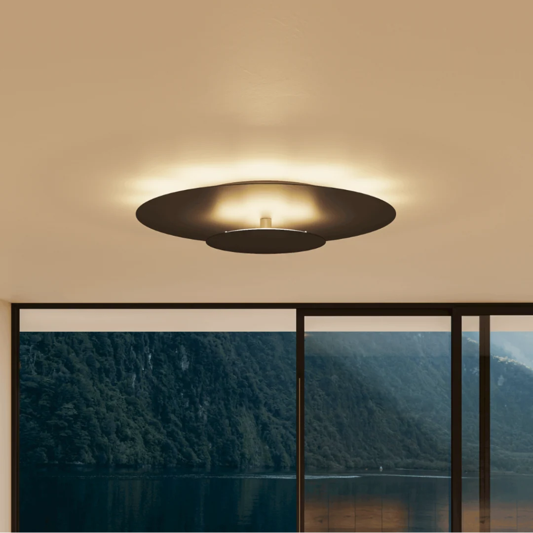 Flush Mount Ceiling Light Integrated LED Slim Profile