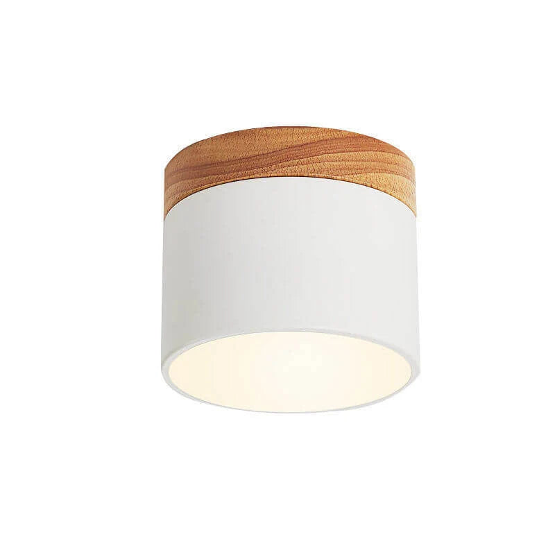Flush-Mount Ceiling Light Low-Profile Integrated LED 3 Color Temps