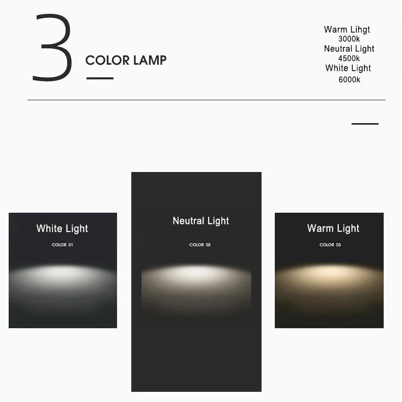 Flush-Mount Ceiling Light Low-Profile Integrated LED 3 Color Temps