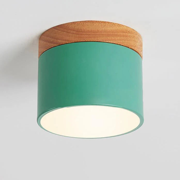 Flush-Mount Ceiling Light Low-Profile Integrated LED 3 Color Temps