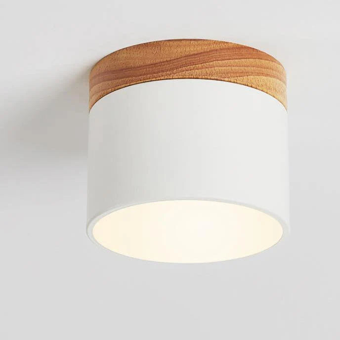Flush-Mount Ceiling Light Low-Profile Integrated LED 3 Color Temps