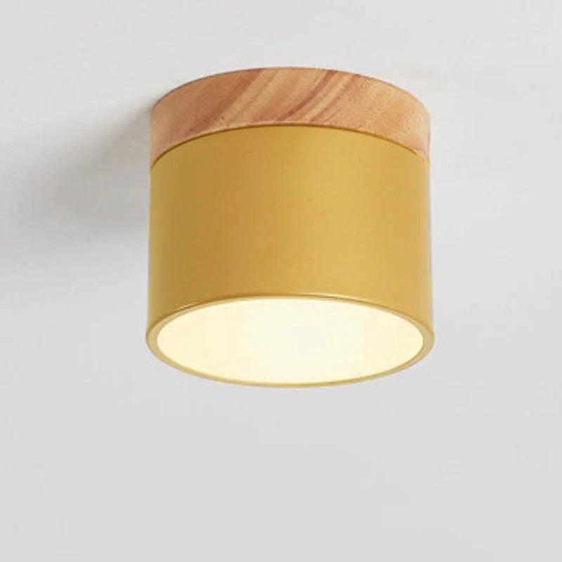 Flush-Mount Ceiling Light Low-Profile Integrated LED 3 Color Temps