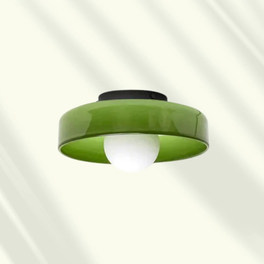 Flush Mount Ceiling Light Slim Warm LED Six Finishes