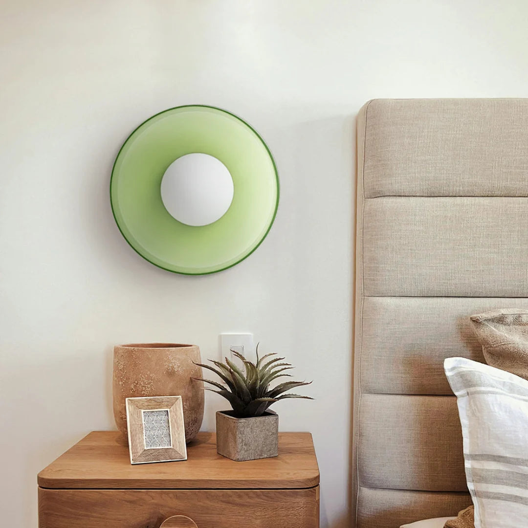Flush Mount Ceiling Light Slim Warm LED Six Finishes