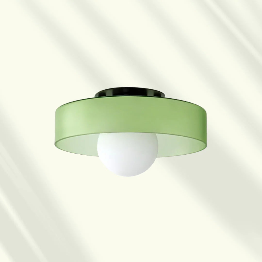 Flush Mount Ceiling Light Slim Warm LED Six Finishes