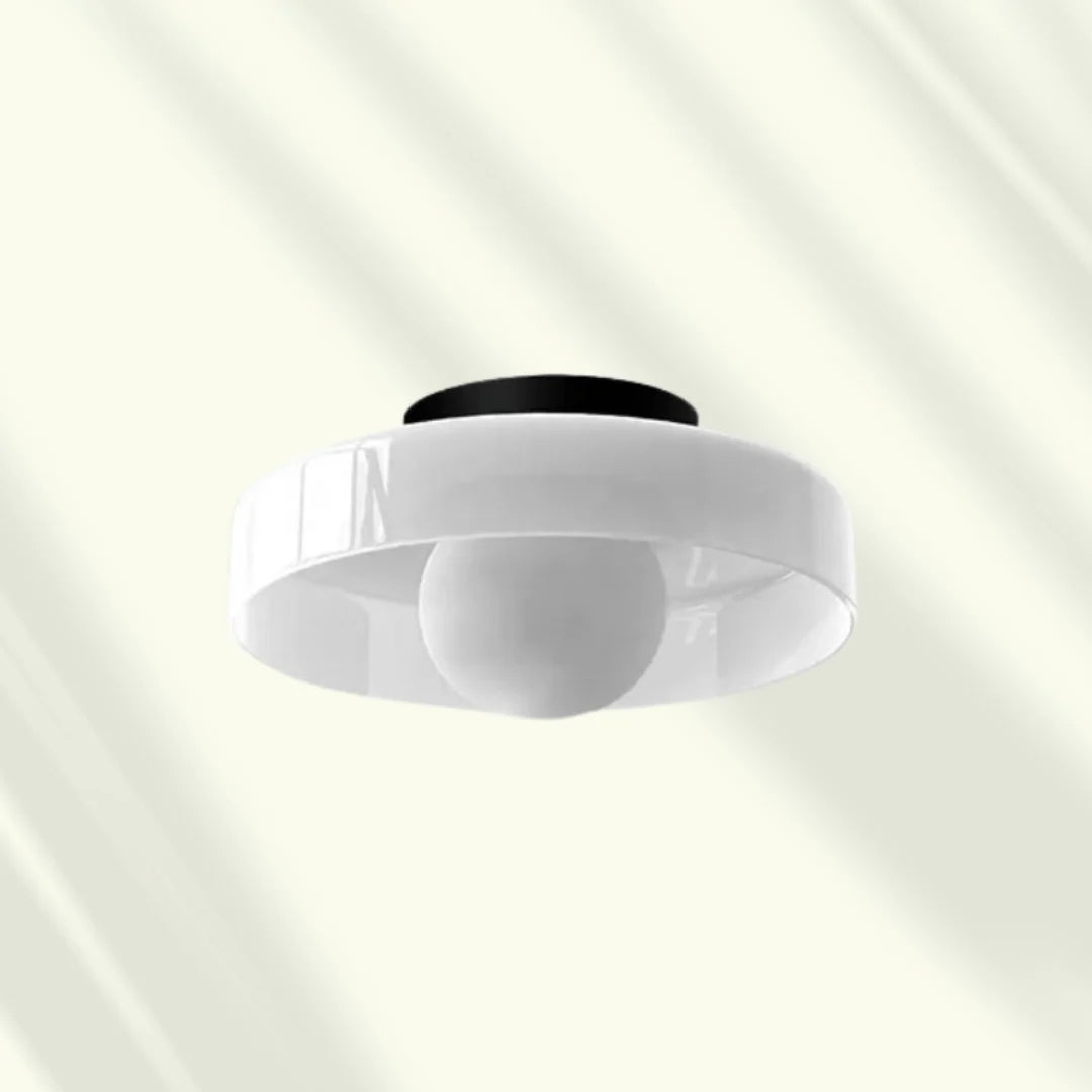 Flush Mount Ceiling Light Slim Warm LED Six Finishes