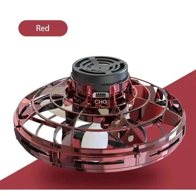 Flying Spinner Toy 2-Pack LED Lights USB Rechargeable