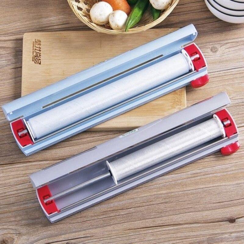 Foil & Cling Film Dispenser Magnetic Two-Way Cutter